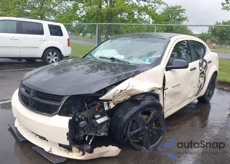 2008 Dodge Avenger Sxt из США, поврежденный, VIN 1B3LC56R78N150758